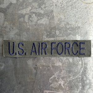 U.S. AIR FORCE embroidered tape patch - vintage